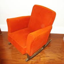 1950 S Vintage Child S Upholstered Rocking Chair Commonwealth Of Pennsylvania Upholstered Rocking Chairs Chair Vintage Chairs