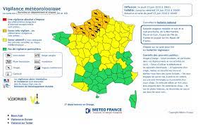 Information sur les risques météorologiques des 24 prochaines heures, alertes météo, weather forecasting warning Alerte Orange Aux Orages Sur L Ile De France Ville De Poissy