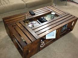 Crate Coffee Table With Low Center Coffee Tables Crate Coffee Table Coffee Table Plans Made Coffee Table