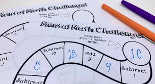 Introduction to decimals, decimals illustrated with pictures, addition, subtraction, division. Free Mental Math Challenge For Kids Exercise Your Brain Math Geek Mama