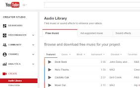 Youtube Audio Library Browse And Download Free Music For Your Project Download Free Music Music Sound Effects Music For You