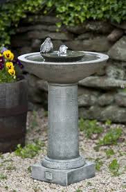 Stone Bird Baths For Sale Near Me Exteriors Fabulous Concrete Stone Bird Bath Design With Water Fountain Bowl Standing With Pedestal On Out Bird Bath Fountain Stone Fountains Fountains Outdoor