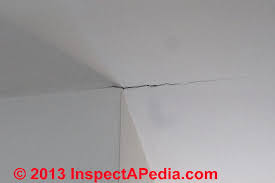 Drywall cracks show up routinely in only a few specific areas in newer homes: Drywall Cracks Cause Prevention Of Cracks In Plasterboard Or Gypsum Board Walls Ceilings