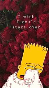 Broken heart wallpaper broken heart bart simpson sad. Heartbroken Sad Bart Simpson 750x1158 Wallpaper Teahub Io