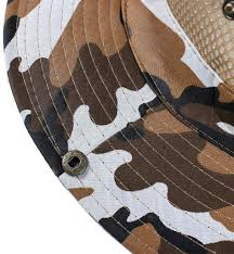 Egal, ob sie einen marktschirm. Viccoo Manner Frauen Military Camouflage Bucket Hat Breiter Krempe Sonnenschutz Atmungsaktives Mesh Spleissen Camping Fisherman Cap Mit Kinnriemen Kaffee