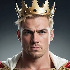 guy, strong, handsome, king, serious, white, thunder...