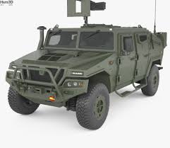 3d Model Of Uro Vamtac St5 Armored Vehicles Military Vehicles Car 3d Model