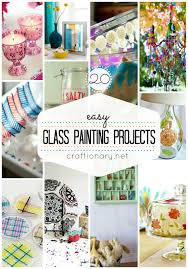 Creativity can begin anywhere and it has no end. 20 Easy Glass Painting Projects Diy Glass Paint Craftionary