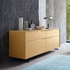 Credenza Moderna Laccata Con Cassetti Maine Diotti Com Credenza Moderna Mobili Buffet Arredamento Moderno Soggiorno
