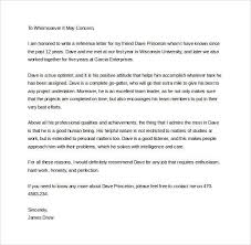 Sample Personal Letter Of Recommendation 16 Download Free Documents In Word Pdf Personal Reference Letter Work Reference Letter Writing A Reference Letter