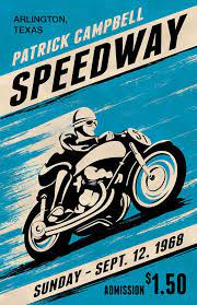 Shop affordable wall art to hang in dorms, bedrooms, offices, or anywhere blank walls aren't welcome. Custom Retro Style Motorcycle Racing Poster By Meltongraphics 29 00 Vintage Racing Poster Racing Posters Motorcycle Art
