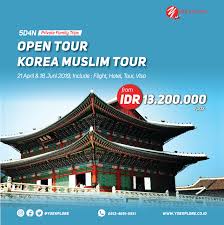 Paket Wisata Korea 5d4n Muslim Tour Open Trip April Dan Juni 2019 Central Park Liburan Eropa