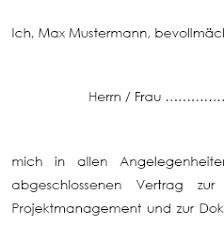 Vollmacht für die bank vordruck. Postvollmacht Muster Nur 2 50 Zum Download