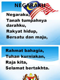 Tanah tumpah darahku by alumni psmut virtual choir. Lirik Lagu Negaraku Etc