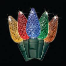 Brite Star C6 35 Light Led Multicolor Lights Box Of 2 37 940 20 The Home Depot Colored Led Lights Led Lights Multi Color Led