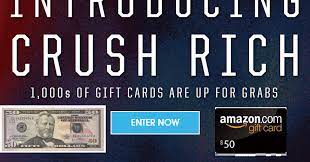 By sadman in forum instant win games. Camel Crush Cash Instant Win Giveaway 1 800 Winners Win 50 Cash 50 Amazon Or 50 Uber Gift Card Daily Entry Ends 9 17 19 Void In Ma And Mi Heavenly Steals
