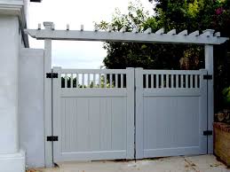 Once you center the assembly in the opening, it's simple to mount the hinges to the posts and gates. 10 Latest Double Gate Designs For Your Home In 2021