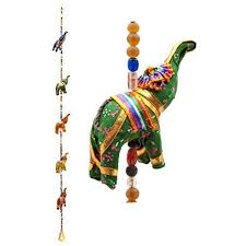 Indian Traditional Five Elephant Hanging Layer Door Hanging Wall Hanging Decorative Hanging Gift Box Pack Visit The Boho Dorm Elephant Decor Handicraft