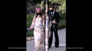 Are harry styles and olivia wilde dating or engaged? Olivia Wilde And Harry Styles Were Seen Holding Hands At A Jeff Wedding Youtube