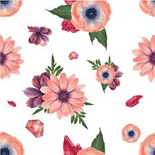 Beautiful Watercolor Flowers Pattern Background Flower Pattern Background Watercolor Png And Vector With Transparent Background For Free Download In 2020 Watercolor Flower Background Flower Pattern Design Background Patterns