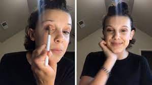 Bobbi brown skin weightless powder foundation. Millie Bobby Brown Gives Makeup Tutorial On Instagram Teen Vogue