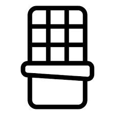 Chocolate Bar Icon Snack Sweet Dessert Cacao Chocolate Bar Food And Restaurant In 2021 Food Icons Chocolate Bar Icon