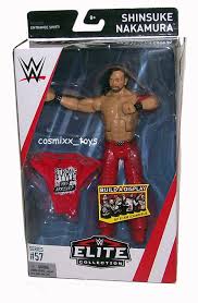 3.8 out of 5 stars with 92 reviews. Shinsuke Nakamura Wwe Mattel Elite Series 57 Action Figure New Htf Sports