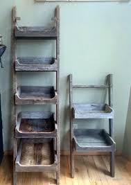If you are using mobile phone, you could also use menu drawer from browser. Super Creative Ladder Shelf Au Just On Times Home Decor Old Wood Ladder Ladder Shelf Decor Wood Ladder