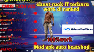 If you are ready to explore the amazing features of apk than download it from here. Cheat Ruok Ff Mod Apk Auto Headshot Anti Banned Update Setelah Maintenance Youtube