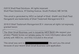 Introducing a whole new experience built to give you more control over your card and your time. Shell Biz Cc Approved Going To Wex Bank Now Myfico Forums 5390277