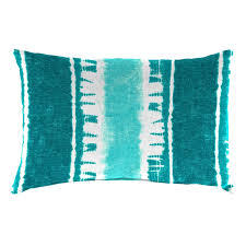 Lumbar pillows exchange from the wide range of products in home store. Sheila Lumbar Pillow Turquoise At Home
