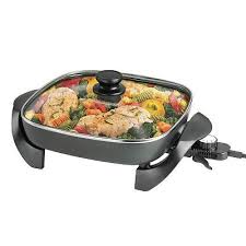 Black And Decker Electric Griddle Watts Black Decker 12 In Electric Skillet Best Electric Skillet Cool Kitchen Appliances Cool Kitchens
