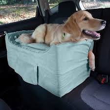 Snoozer Pet Products Luxury Lookout Ii Micro Suede Dog Cat Car Seat Aqua Large Chewy Com Car Seats Dog Car Seats Luxury Pet