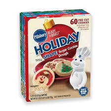 Pillsbury sugar cookie dough with icing and edible decoration (1 cookie) (1 serving). Pricesmart Product Page