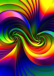 Color Circus By Lyle Hatch Bright Colors Art Colorful Art Rainbow Art