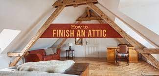 A quirky idea for their new space was to utilize the space in each dormer area for their two dogs. How To Finish An Attic Budget Dumpster