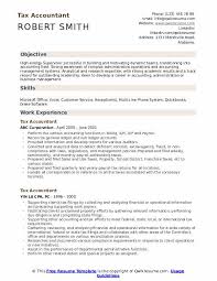 Tax Accountant Resume Samples Qwikresume