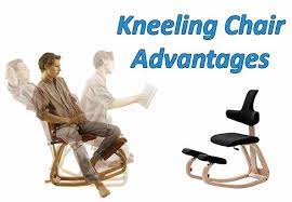 Benefits of kneeling chairs it may be viewed as an unconventional way of sitting at work, but the kneeling chair framework provides a user with many health benefits opening up the hip angle a kneeling chair drops the thighs and knees slightly down, increasing the hip angle from a typical 90 degrees to about 110 degrees. Kneeling Chairs Advantages Kneeling Chair Ergonomic Kneeling Chair Kneeling