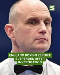He was nominated for 2023's England Boxing official of the year. 😳