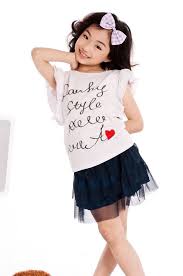 Aliexpress Com Buy Free Shipping Summer Little Girl Dark Blue Skirts Kids New Fashion Wear K0405 From Relia Skirts For Kids Kids Summer Dresses Girls Tshirts