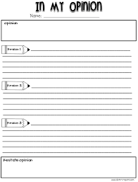 Write some ideas in your notebook about these questions: How To Write An Opinion Paragraph 4th Grade