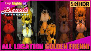All Golden Frenni's Location | Fap Nights At Frenni's Night Club Gameplay  4K - YouTube