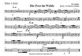 Sonstiges die ausgabe enhält folgende stimme(n) für solo: Die Post Im Walde Blasorchester Noten Kaufen Im Blasmusik Shop