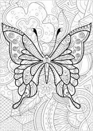 Let your imagination go wild as they flit about, visiting flowers. Butterflies Insects Coloring Pages For Adults