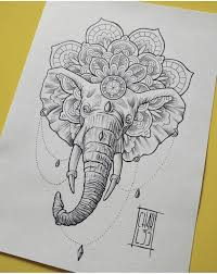 Arte ganesha ganesha tattoo mandala lord ganesha elephant tattoo design elephant tattoos chest tattoo abstract mandala art lesson mandala drawing mandala coloring. Tattoo Elephant Mandala Drawing Novocom Top