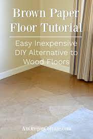 Brothers flooring inspirational best home interiors. Kraft Paper Floor A Diy Alternative To Wood Floors Video Tutorial