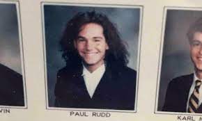 That beautiful flowing head of. Paul Rudd Had Long Hair In College Fraternity Photo From The 80s
