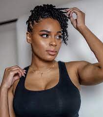 The style is achieved by dividing the hairs into several sections, twisting strands of hair, then twisting two twisted strands around one another. 20 Low Maintenance Twisted Hairstyles For Natural Hair Naturallycurly Com