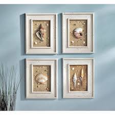 Using a bristle brush, start by applying colored paint to a box, inside and out, and let it dry. Diy Crafts With Shells 43 Inspirational Ideas For Creative Minds Seashell Bathroom Decor Beach Theme Bathroom Decor Seashell Wall Decor