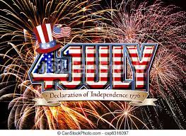 Best happy 4th of july clipart 2021 images fireworks free download. 4th July Graphic With Fireworks 4th July Graphic With Declaration Banner On Fireworks Background Canstock